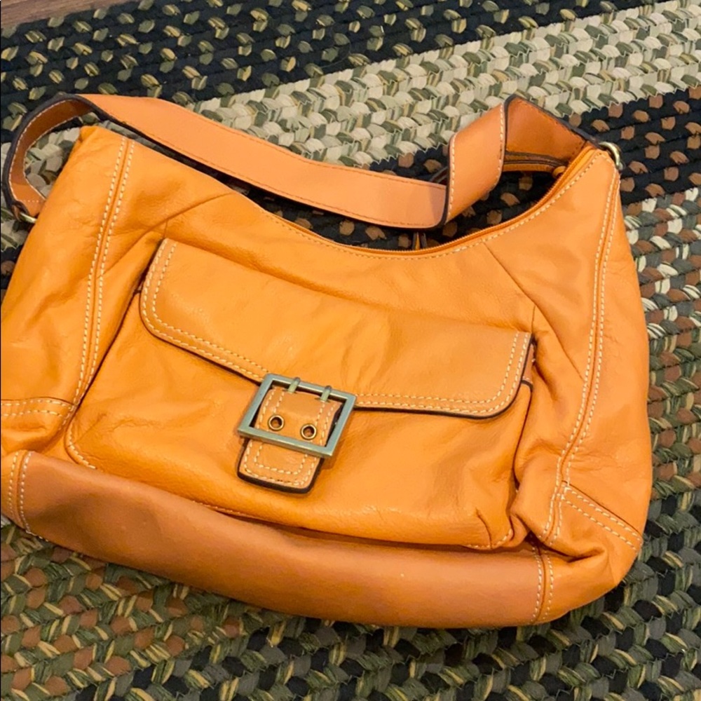 Orange purse
